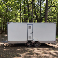 Toilettes mobiles de luxe écologiques de haute qualité, durables, faciles à démonter, pour usage extérieur, modernes