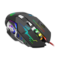 Mouse Gaming Berkabel G8 Baru dari Supplier Profesional, Orientasi Tangan Kanan, USB untuk Komputer PC & Laptop dengan Logo yang Dapat Disesuaikan