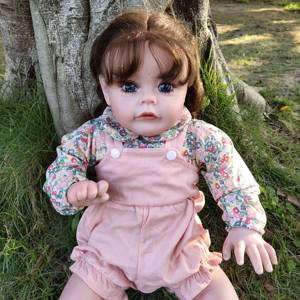 Muñeca Bebé Realista de Silicona R&B, Conjunto Infantil, Bebé Original <span class=keywords><strong>Reborn</strong></span>, Muñeca Americana, Bebé Real - Product Image 2