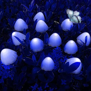 Đèn Dây Năng Lượng Mặt Trời 50LED Đèn Hình Nấm Ngoài Trời Đèn Sân Vườn 8 Chế Độ Đèn Thần Tiên Chống Nước Cho Tiệc Tùng/Bãi Cỏ/Lối Đi/Trang Trí Đám Cưới - Product Image 2