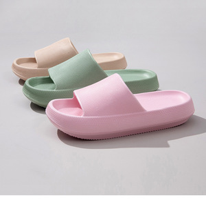 Ciabatte Unisex Ultra Imbottite con Suola Spessa in Filato, Antiscivolo e ad Asciugatura Rapida, per Doccia e Bagno - Product Image 5