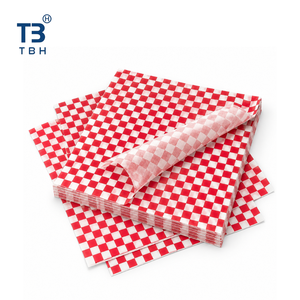 Papier d'emballage alimentaire résistant à la graisse, écologique, pour hamburgers et sandwichs, feuilles d'emballage alimentaire personnalisées imprimées, fourniture d'usine - Product Image 3