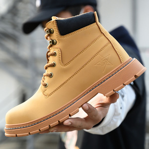 Steel Toe <strong>Safety</strong> Shoes <strong>for</strong> <strong>Women</strong> Protective Fashion Leather Work Boot Casual <strong>Trainers</strong> Steel Toe <strong>Safety</strong> Boots <strong>for</strong> Men - Product Image 2