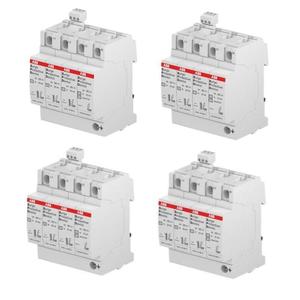 อุปกรณ์ป้องกันไฟกระชาก Abb รุ่น OVRT2-3N40-440PTS-QS 40kA ประเภท T2 สำหรับป้องกันสวิตช์ไฟ - Product Image 1