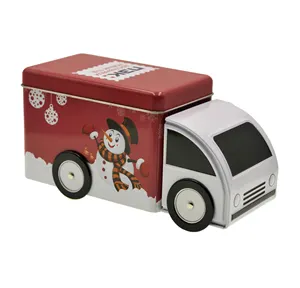 Жестяная коробка для грузовика, Подарочная коробка, упаковка с логотипом на заказ, автомобильные коробки, металлическая упаковка