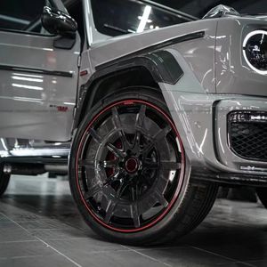 Jantes de voiture en alliage d'aluminium forgé 20-26 pouces 5x130 5x114.3 5x120 Fibre de carbone <span class=keywords><strong>G900</strong></span> pour AMG W464 BMW Benz <span class=keywords><strong>Brabus</strong></span>-s G63 - Product Image 4