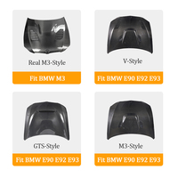 Capot moteur avant personnalisé en fibre de carbone forgée 3K Twill pour BMW Série 3 E90 E92 E93 335i 328i – Amélioration du capot moteur