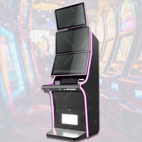 Système de cartes à double écran tactile de 27 "Armoire en métal à pièces Arcade Platinum 1 2 3 Buffalo Skill Game Machine
