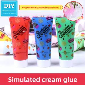 CHENXI haute qualité 50g crème <span class=keywords><strong>colle</strong></span> 24 couleurs enfants bricolage pince à cheveux coque <span class=keywords><strong>de</strong></span> téléphone jouets décorer crème <span class=keywords><strong>colle</strong></span> - Product Image 3