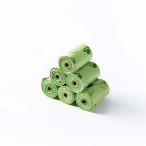 Eco-Friendly Biodegradable <b>Compostable</b> Dog & Cat Poop <b>Bags</b> with Custom Label BPI Certified Simple Waste Disposal - Product Image 3