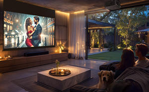 O.ptoma UHZ768 4K UHD Dual Laser HDR10+ <b>Projector</b> <b>With</b> 95% DCI-P3 Color Filmmaker Mode Android <b>3D</b> Ready-Premium Home UHZ768 4K U - Product Image 5