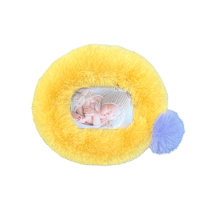 <span class=keywords><strong>Cadre</strong></span> <span class=keywords><strong>photo</strong></span> en velours doux très populaire, mini 9x6cm, toucher doux, support stable, ornement de bureau pour cadeau de mariage - Product Image 1