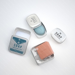 Boîte en aluminium légère et écologique pour savon, emballage carré, boîte à savon recyclable, étui à savon de voyage - Product Image 3