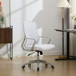 Chaise de conférence moderne de haute qualité, économique et confortable, en tissu maillé ergonomique, chaise de bureau en maille pour cadre, utilisation par le personnel et les managers - Product Image 3