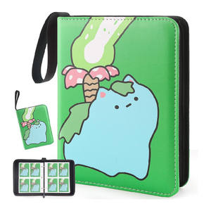 Album de collection de cartes premium avec 900 pochettes amovibles, reliure <span class=keywords><strong>à</strong></span> fermeture éclair, pour cartes de sport, cartes <span class=keywords><strong>à</strong></span> collectionner - Product Image 1