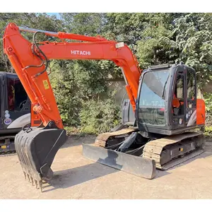 Obral mesin kecil berkualitas bagus dan harga murah Hitachi zx70 ekskavator mini bekas