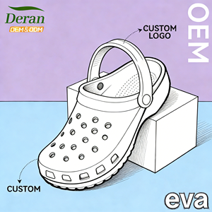 Deran OEM Wholesales Custom Nurse Rubber Anti-Slippery Men <strong>Women</strong> Clogs <strong>Croc</strong> Shoes Clogs &amp; Mules Closed Toe Soft Sole - Product Image 1