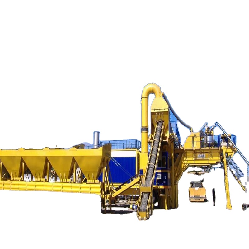 Высокоэффективная Мобильная установка по производству асфальта DHB60, 60 т/ч