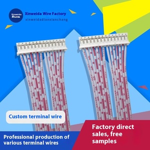 Ph20 khối thiết bị đầu cuối XH2.54 1007 song song 1.25 dây kết nối đường dây 2468 màu đỏ trắng Cáp ô tô Nylon nhựa <span class=keywords><strong>300V</strong></span> đánh giá - Product Image 5