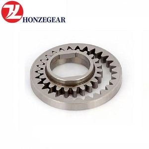 Engranajes internos de acero de piñón de tamaño personalizado de cara de diente duro de resistencia al desgaste de alta precisión OEM DE FÁBRICA DE China - Product Image 1