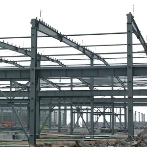 Hochwertiges vorgefertigtes Stahllager Werkstatt klare Spanne kundenspezifische Stahlkonstruktion