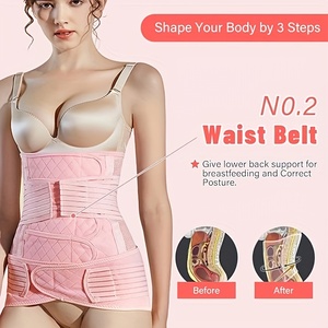 <span class=keywords><strong>Ceinture</strong></span> de maintien post-partum <span class=keywords><strong>Belly</strong></span> <span class=keywords><strong>Bandit</strong></span>, soutien abdominal après la grossesse, bandes de maintien pour femmes enceintes, ensemble de trois pièces, gaine amincissante - Product Image 5
