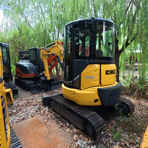 รถขุดขนาดเล็กคุณภาพสูงเกือบแบรนด์ใหม่ใช้ <span class=keywords><strong>kobelco</strong></span> SK35 3ตันสำหรับใช้ในการเกษตรและในครัวเรือน - Product Image 1