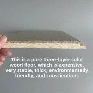 Tinh khiết ba lớp gỗ rắn Composite sàn sồi 15/4mm hộ gia đình sàn sưởi ấm, khóa Nhật Bản đăng nhập màu lớn Hội Đồng Quản Trị - Product Image 3