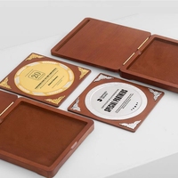 Trophées en bois de haute qualité ADL, avec logo personnalisé, médailles, récompenses, nouveau design, cadeaux promotionnels en cristal pour salons professionnels, accueil