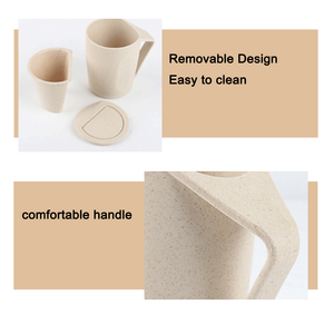 Taza <span class=keywords><strong>de</strong></span> Té <span class=keywords><strong>y</strong></span> Café Biodegradable <span class=keywords><strong>de</strong></span> Paja <span class=keywords><strong>de</strong></span> Trigo <span class=keywords><strong>y</strong></span> Plástico PP <span class=keywords><strong>de</strong></span> 450 ml, Ecológica, <span class=keywords><strong>con</strong></span> Diseño Removible, Libre <span class=keywords><strong>de</strong></span> BPA, <span class=keywords><strong>con</strong></span> <span class=keywords><strong>Filtro</strong></span> <span class=keywords><strong>y</strong></span> <span class=keywords><strong>Tapa</strong></span>, al por Mayor - Product Image 4