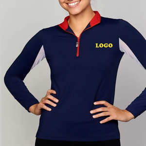 Camisetas deportivas de compresión para mujer, ropa para montar en caballo, capa Base, estilo caliente, manga larga, para espectáculos ecuestres - Product Image 3