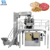 Automatische verpakkingsmachine voor voorgevormde zakjes, geschikt voor pistachenoten, gedroogd fruit, korrels, snacks, met hoge efficiëntie en op maat gemaakt.