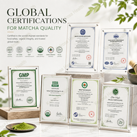 USDA EU gecertificeerd bulk Matcha poeder groothandel biologisch ceremonieel graad gladde smaak blikverpakking