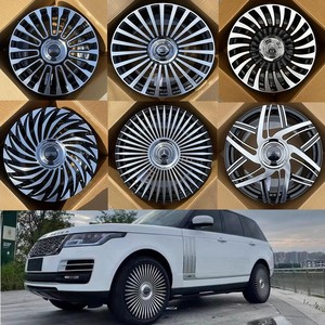 Jantes en alliage coulé électroplaquées de 18 à 22 pouces avec enjoliveurs flottants pour SUV, berlines, <span class=keywords><strong>Audi</strong></span>, Mercedes, Tesla, ZEEKR, et voitures de tuning personnalisées - Product Image 1
