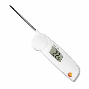 เทอร์โมมิเตอร์พับได้ขนาดเล็ก Testo 103 (0563 1031) ของแท้ใหม่เอี่ยม พร้อมเวลาตอบสนอง 0.5 วินาที และได้รับการรับรองมาตรฐาน HACCP - Product Image 6