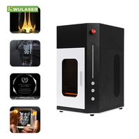 Machine de gravure laser 3D sur cristal, marqueur laser UV 5W pour cadeaux personnalisés, petites entreprises, gravure sur verre et acrylique