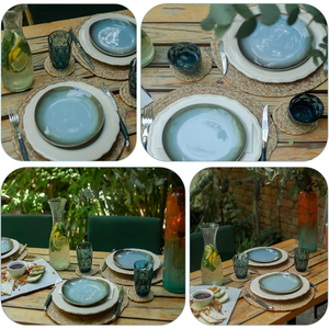 Woven Place Mats Rattan Plate Chargers Seagrass <strong>Placemat</strong> Woven <strong>Placemats</strong> <strong>Round</strong> Rattan Charger Plates Rattan <strong>Placemats</strong> <strong>Round</strong> - Product Image 3