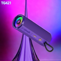 Tg421 marca precio de fábrica Subwoofer reproductor de música ranura para tarjeta Tf deportes al aire libre inalámbrico fiesta Bt altavoz portátil Bluetooth