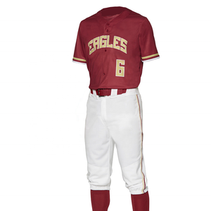 Jersey dan Kaos Baseball Pria Premium Sublimasi dengan Warna & Logo Kustom, Cepat Kering, Bahan 100% Poliester - Product Image 5