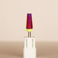 Prix négociable, prix de gros, nouveaux styles, outils de manucure 5 en 1, embouts de perceuse à ongles en carbure de tungstène pour salon de manucure