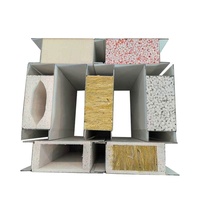 Panneau sandwich en acier galvanisé isolé avec mousse, imperméable, isolation thermique, longueur personnalisée pour usine alimentaire, atelier
