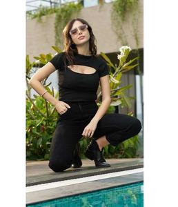 Camisetas de Tirantes de Algodón Suave para Mujer, Transpirables, de Secado Rápido, Tejido Ligero para Viajes de Verano, Actividades al Aire Libre, Asimétricas - Product Image 5