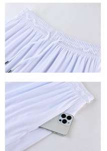 กางเกงบาสเก็ตบอลสำหรับผู้ชายแห้งเร็วกางเกงขาสั้นกีฬาสองชั้นระบายอากาศได้ดีชุดวิ่งสำหรับผู้ใหญ่ - Product Image 4