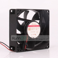Original Sunon 12V 48V DC 24V 1.20W EC AC 80X80X25MM 8025 8CM châssis convertisseur de fréquence 2 fils MF80252V2-1000C-A99 ventilateur de refroidissement