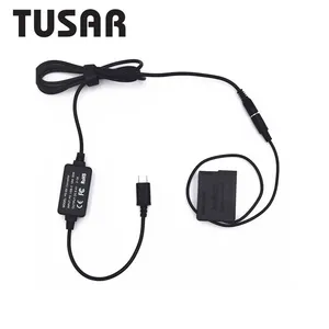สำหรับ <span class=keywords><strong>Lumix</strong></span> G7 DMC-FZ2500 G85 G7 GH2 DC-G90 GH2 GH2H DMC-GX8 G6 G5 <span class=keywords><strong>G8</strong></span> DMW-DCC8 DC Coupler USB-C DMW-BLC12 แบตเตอรี่ปลอม - Product Image 4