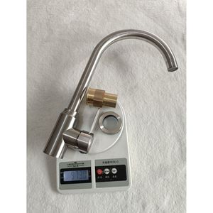 Grifo de Cocina de Acero Inoxidable 304, Monomando, Giratorio 360 Grados, Montaje en Encimera, Estilo Moderno, Válvula de Cerámica - Product Image 1