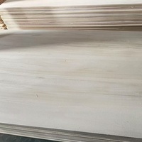 Ofertas de descuento Paulownia Coffin Madera maciza Madera personalizada ABgrade Edge Tablero de Paulownia pegado en funerario