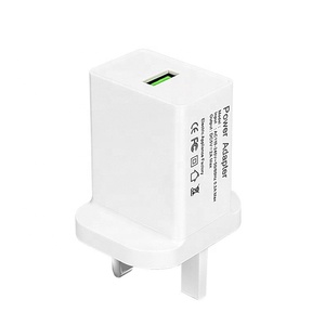 Cantell UK 3 pin USB ricarica rapida caricabatteria da parete 5V 2A telefono cellulare veloce USB adattatore caricabatterie rapido - Product Image 5