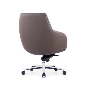 Nouveau <span class=keywords><strong>fauteuil</strong></span> de direction en cuir PU marron de bureau Chaises de salle de conférence robustes de luxe au design européen - Product Image 3