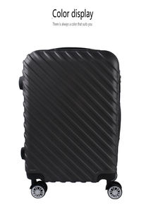 Maletas de Viaje Rígidas de Diseño de 20 Pulgadas, Venta al por Mayor de Fábrica, ABS, PC, pp, con Ruedas, Estilo Ejecutivo Moderno - Product Image 4